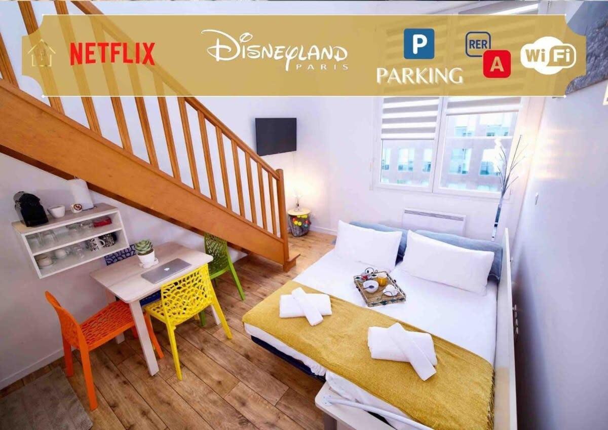 Appart'Hotel Disneyland Dream Close & Safe 蒙泰夫兰 外观 照片
